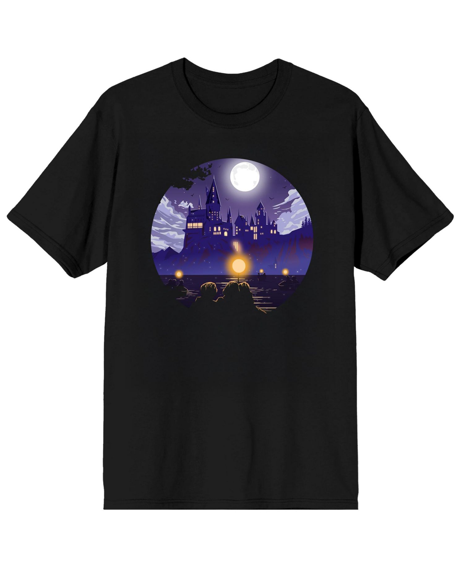 Men's Hogwarts First Year Vibrant Crew Neck Short Sleeve T-shirt