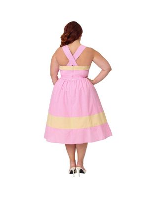 Plus Size Picnic Pretty Swing Dress