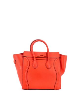 Mini Luggage Bag Grainy Leather