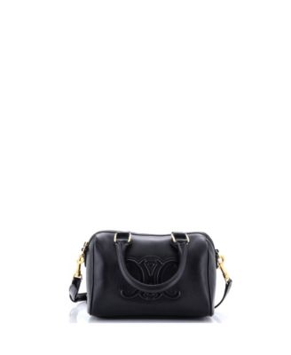 Small Cuir Triomphe Boston Bag Leather