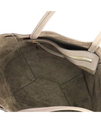 Medium Phantom Tie Cabas Tote Leather