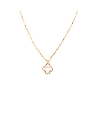Pre-Owned Van Cleef Arpels Sweet Alhambra Pendant Necklace - 18k yellow gold 2597$