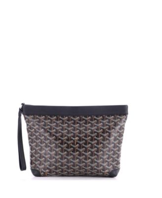 Goyardine Conti Pouch Coated Canvas