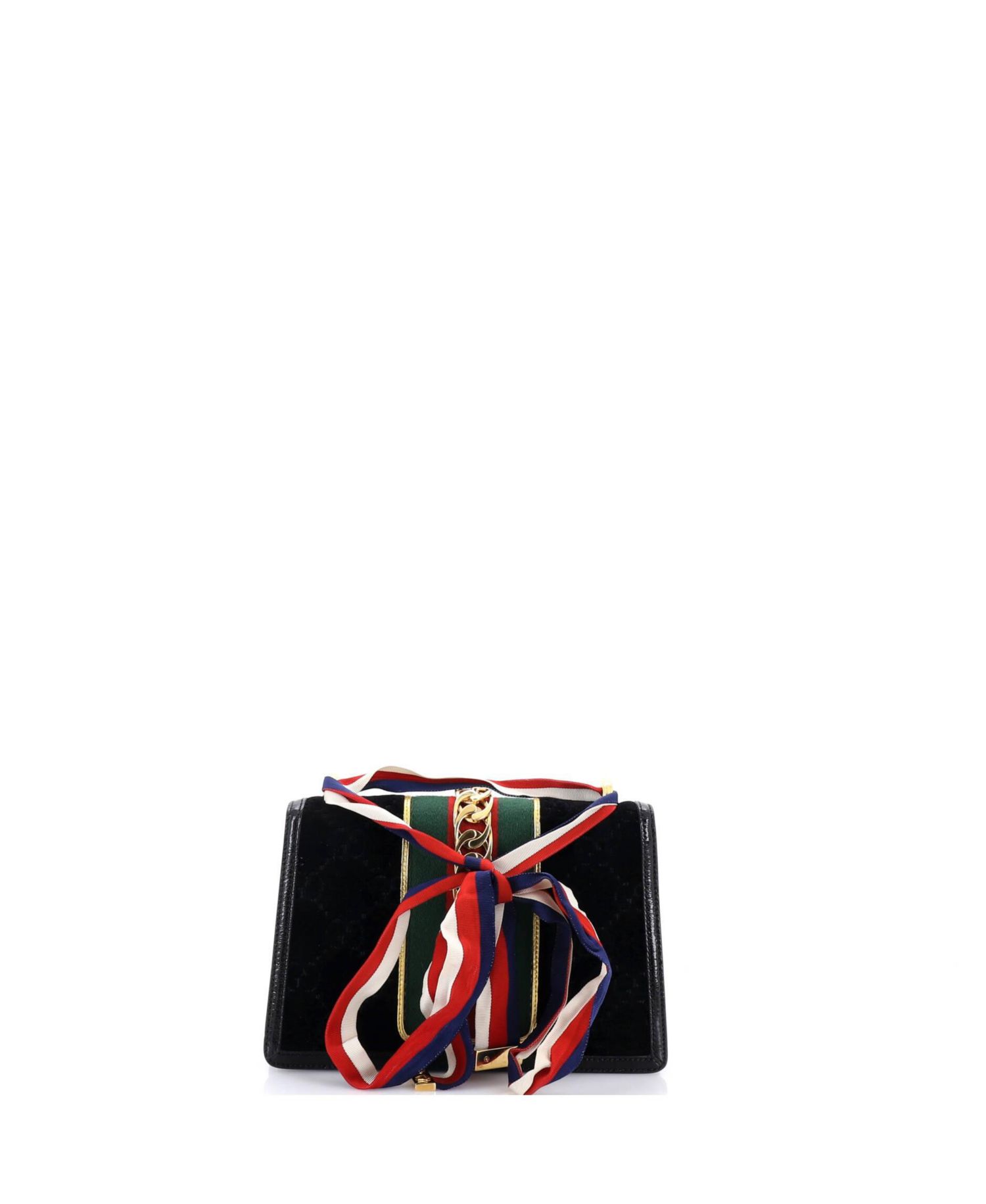 Small Sylvie Shoulder Bag GG Velvet