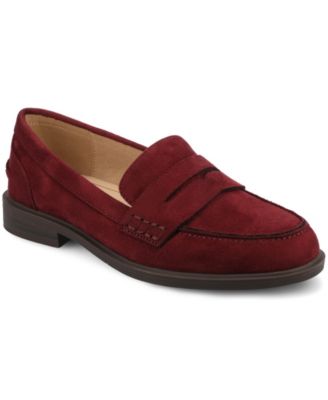 Women's Brooks Block Heel Penny Loafers