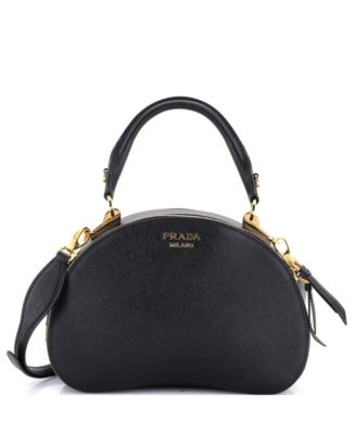 Medium Sidonie Convertible Bowler Bag Saffiano Leather