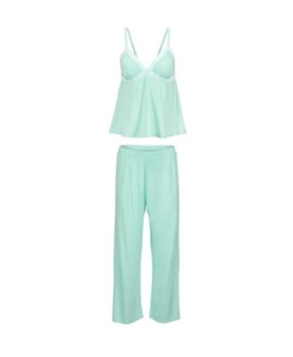 Plus Size Eloisa Tank Top and Pants Pajama Set