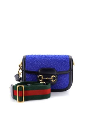 Mini Horsebit 1955 Shoulder Bag Wool