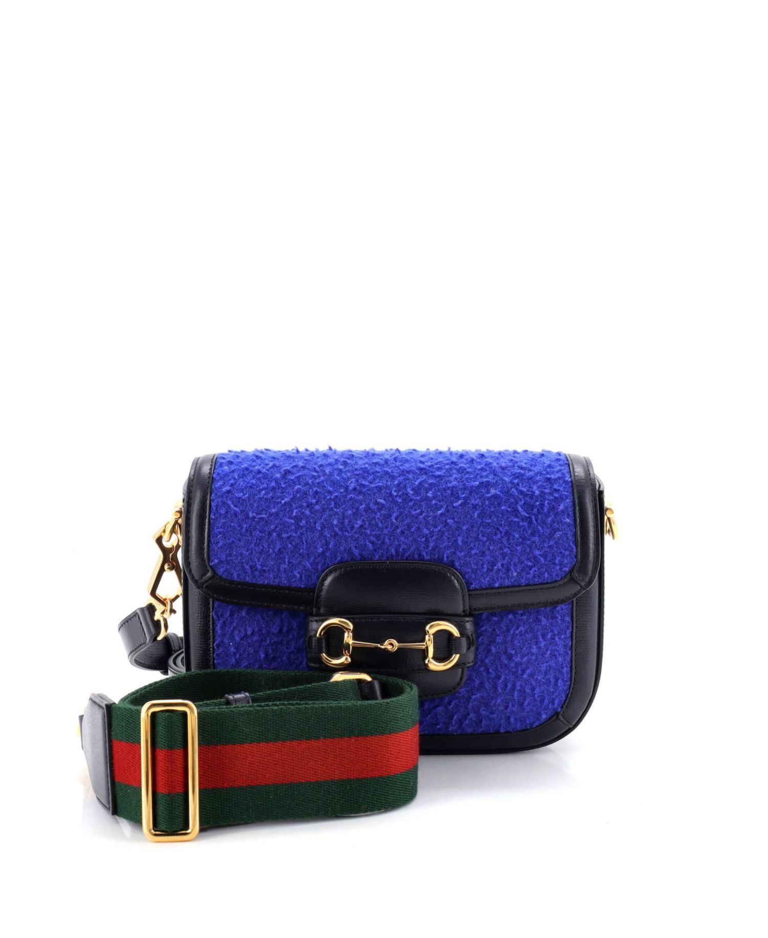 Mini Horsebit 1955 Shoulder Bag Wool