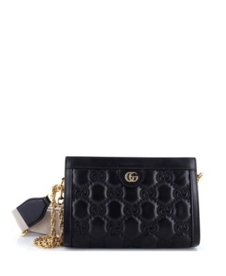 Small GG Shoulder Bag GG Matelasse Leather