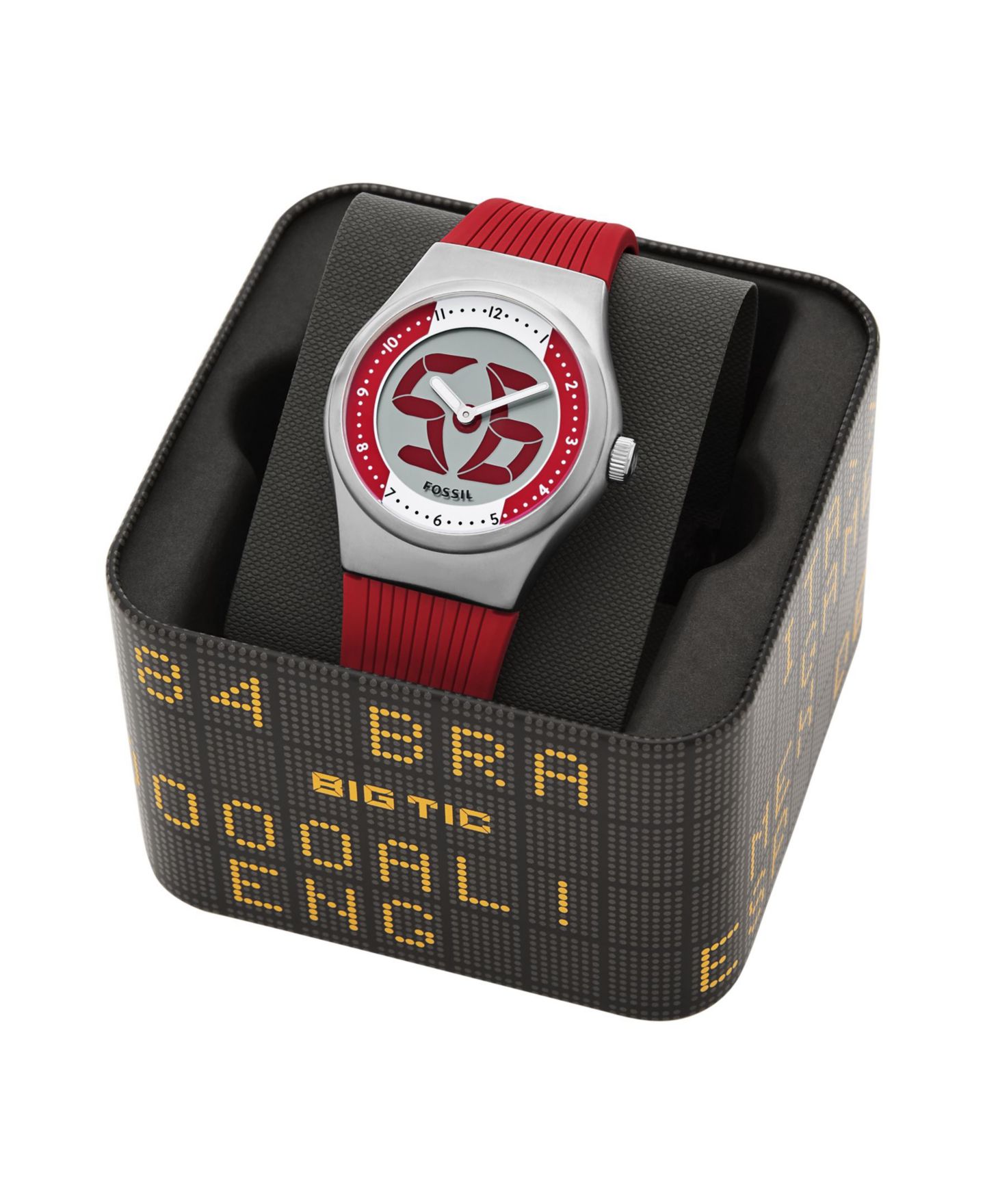 Мужские часы Fossil World Flags Big Tic Canada Watch 40mm — фото 4