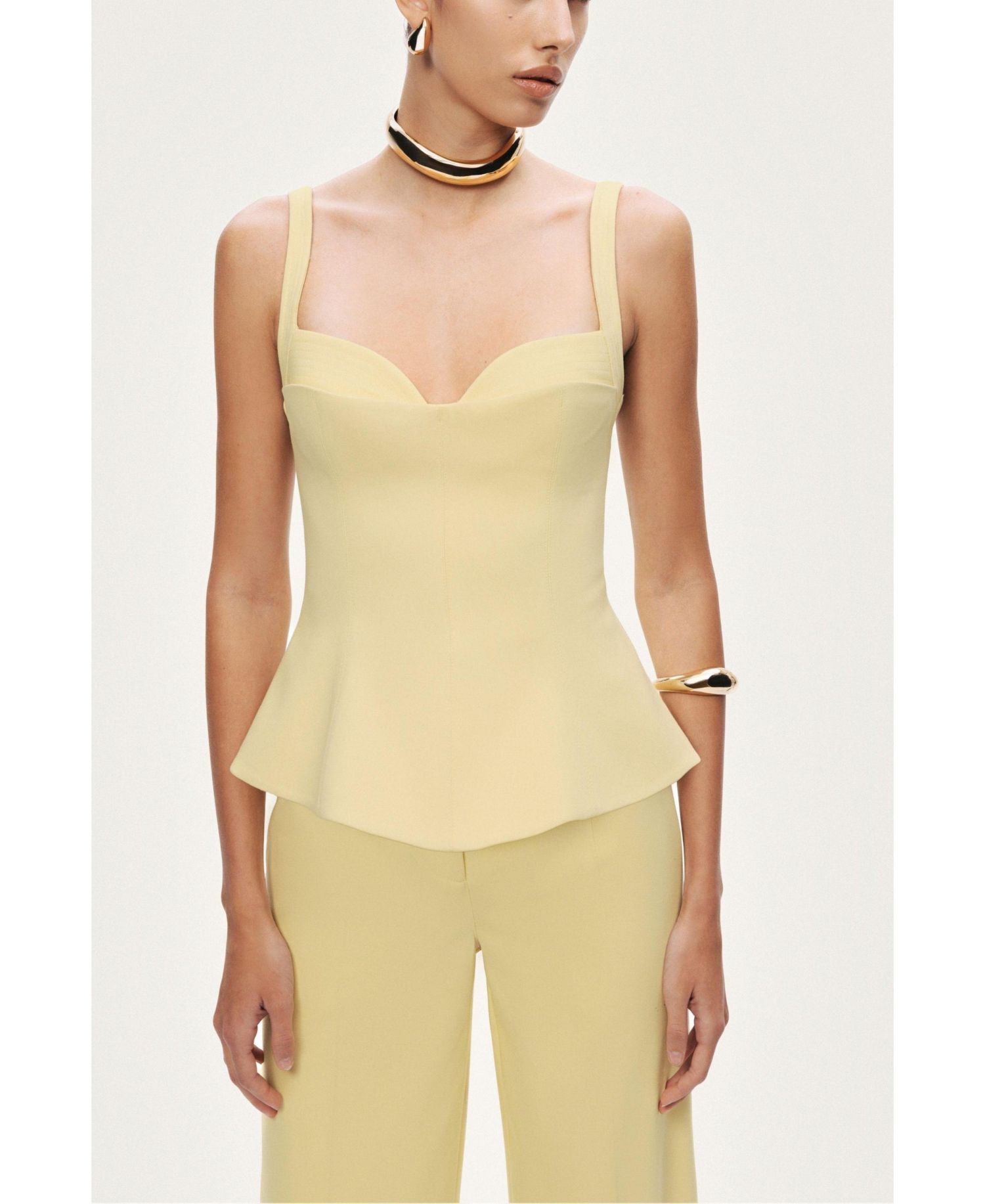 Women's Strappy Sculpted Bustier