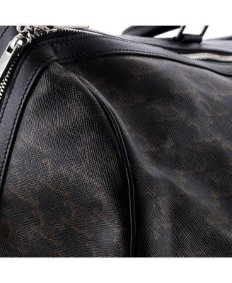 Large x David Weiss Voyage Duffle Bag Printed Triomphe Coated Canvas