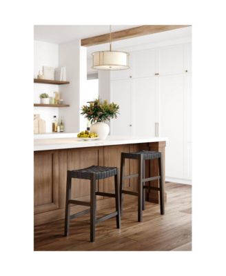 Pendant Chandelier 20" Wide Modern Metal Cage Frosted Glass 4-Light Fixture for Dining Room