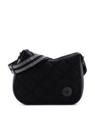 Horseback Shoulder Bag Woolycot Canvas and Leather