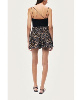 Women's Printed Mini Shorts