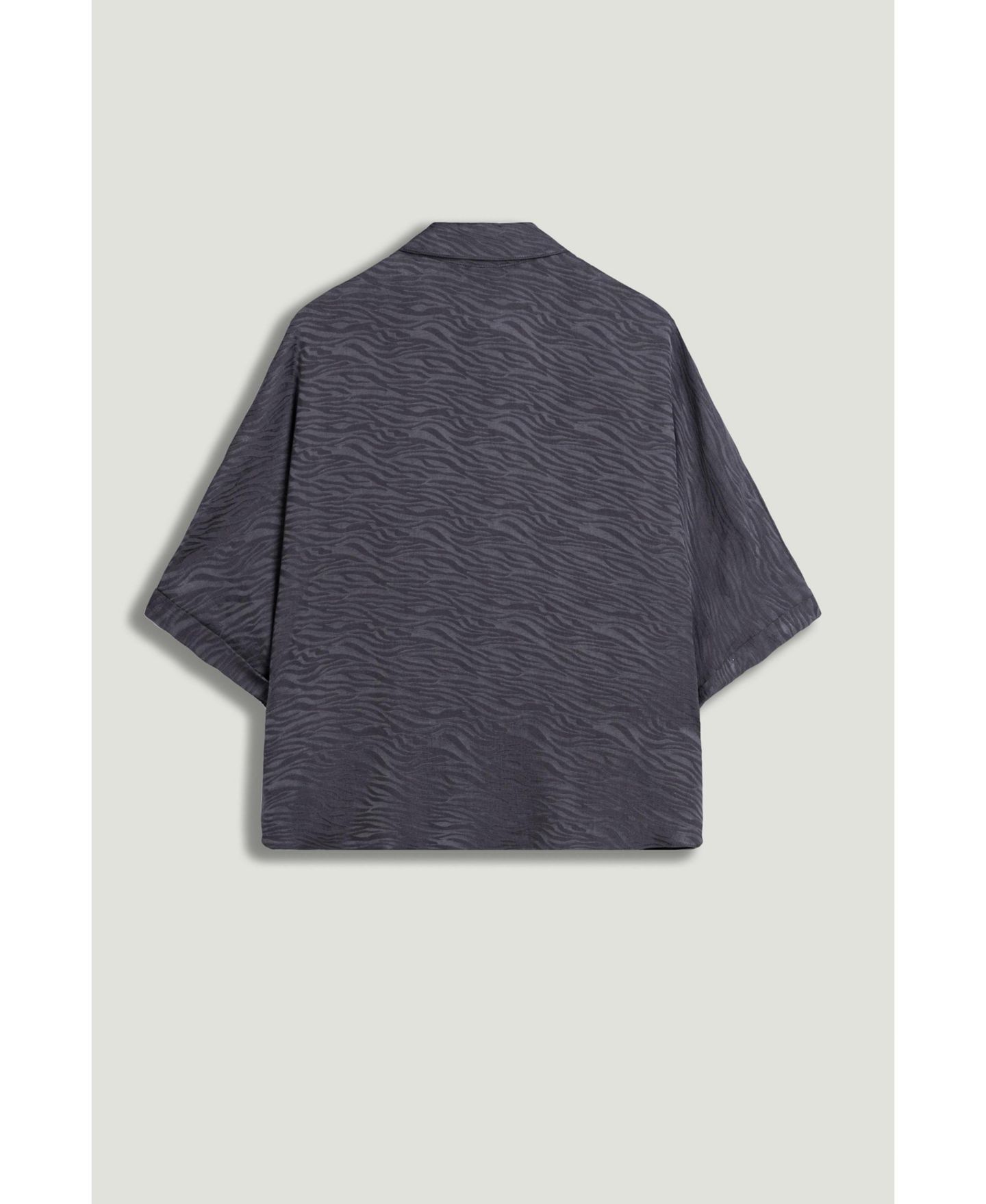 Женская рубашка NOCTURNE Relaxed Short-Sleeve Textured — фото 6