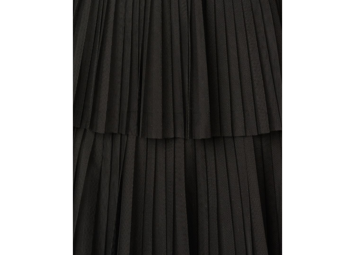 Women's V-Neck Mesh Midi Dress