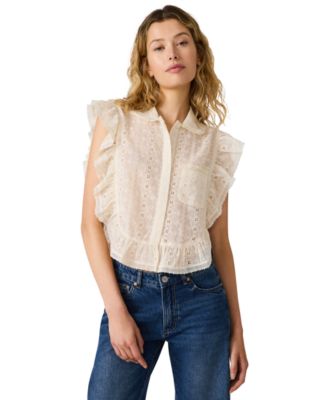 Women's Adeline Collared Neck Top