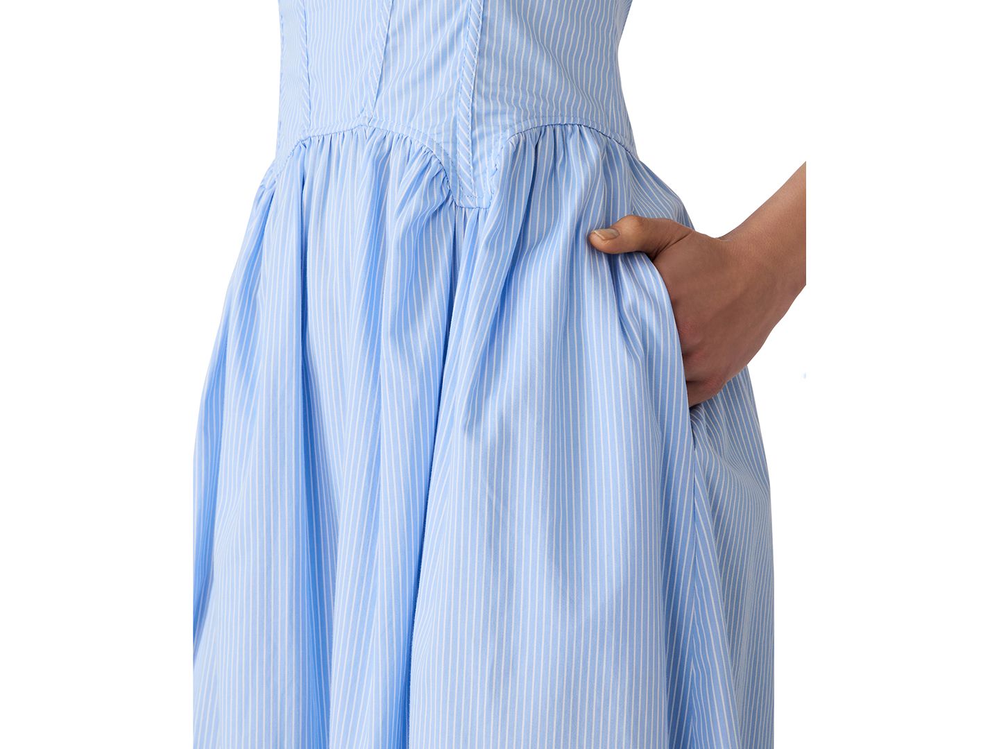 Женское платье Steve Madden Sweetheart Neck Midi, цвет: Состаренный — фото 3