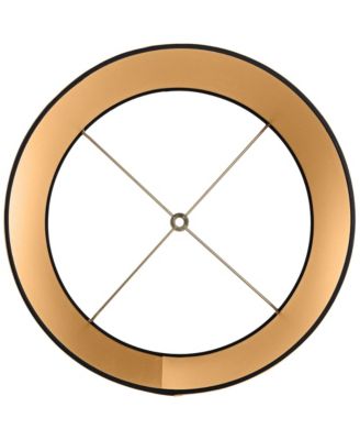 Set of 2 Drum Lamp Shades Medium 14" Top x 16" Bottom x 11" High Spider with Replacement Harp and Finial Fitting