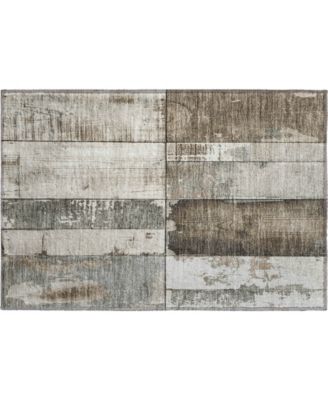 Mayfield Machine Washable AMF1877 1'8" x 2'6" Area Rug
