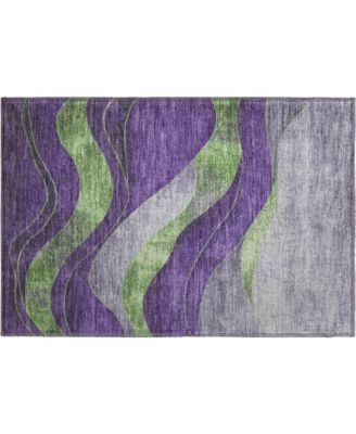 Mayfield Machine Washable AMF1892 1'8" x 2'6" Area Rug
