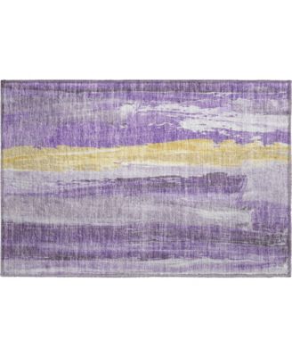 Mayfield Machine Washable AMF1845 1'8" x 2'6" Area Rug