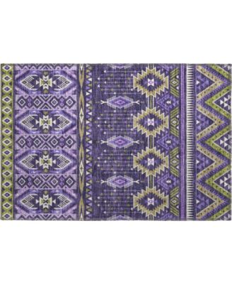 Mayfield Machine Washable AMF1851 1'8" x 2'6" Area Rug