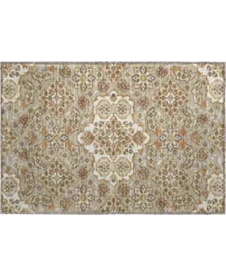 Mayfield Machine Washable AMF1853 1'8" x 2'6" Area Rug
