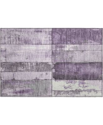 Mayfield Machine Washable AMF1877 1'8" x 2'6" Area Rug