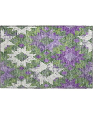 Mayfield Machine Washable AMF1879 1'8" x 2'6" Area Rug