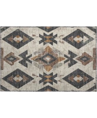 Mayfield Machine Washable AMF1882 1'8" x 2'6" Area Rug