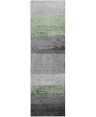 Mayfield Machine Washable AMF1883 2'3" x 7'6" Runner Area Rug