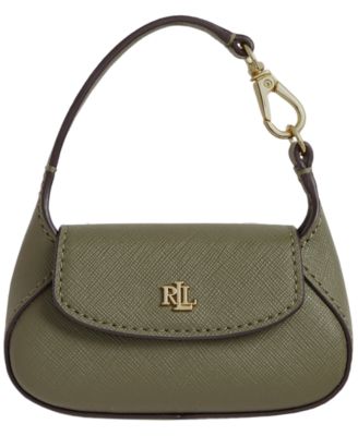Schylar Crosshatch Leather Charm