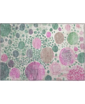Mayfield Machine Washable AMF1895 1'8" x 2'6" Area Rug