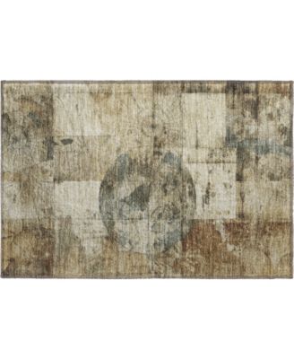 Mayfield Machine Washable AMF1905 1'8" x 2'6" Area Rug