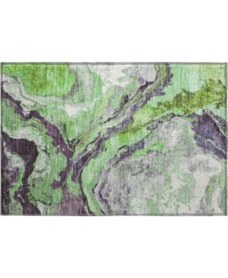 Mayfield Machine Washable AMF1908 1'8" x 2'6" Area Rug