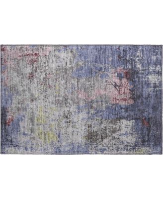 Mayfield Machine Washable AMF1911 1'8" x 2'6" Area Rug