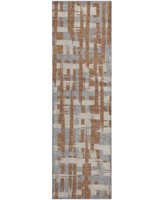 Mayfield Machine Washable AMF1849 2'3" x 7'6" Runner Area Rug