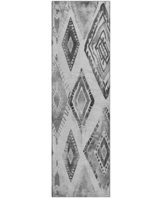 Mayfield Machine Washable AMF1861 2'3" x 7'6" Runner Area Rug