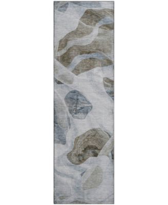 Mayfield Machine Washable AMF1863 2'3" x 7'6" Runner Area Rug
