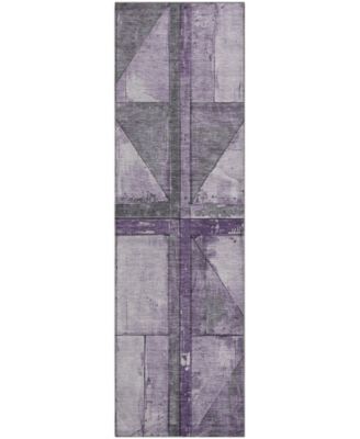 Mayfield Machine Washable AMF1876 2'3" x 7'6" Runner Area Rug