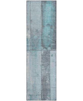 Mayfield Machine Washable AMF1877 2'3" x 7'6" Runner Area Rug