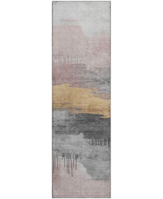 Mayfield Machine Washable AMF1880 2'3" x 7'6" Runner Area Rug