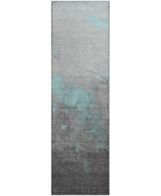 Mayfield Machine Washable AMF1881 2'3" x 7'6" Runner Area Rug
