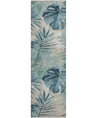 Mayfield Machine Washable AMF1886 2'3" x 7'6" Runner Area Rug
