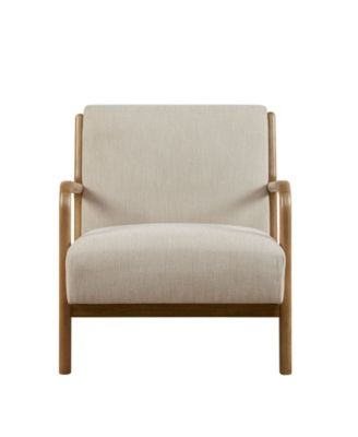 Novak 27"W Mid-Century Modern Accent Armchair
