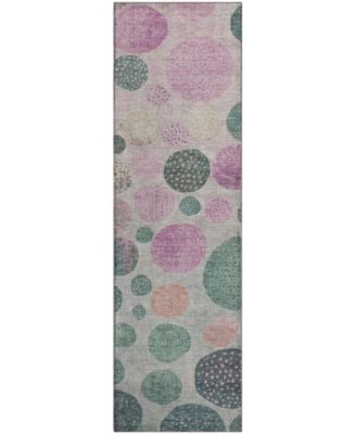 Mayfield Machine Washable AMF1899 2'3" x 7'6" Runner Area Rug