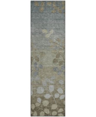 Mayfield Machine Washable AMF1900 2'3" x 7'6" Runner Area Rug
